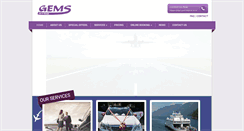 Desktop Screenshot of gemstaxis.co.uk